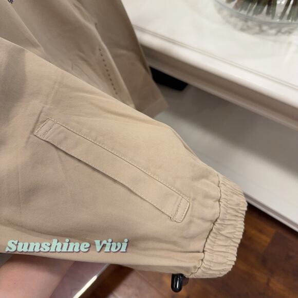 NWT Polo Ralph Lauren Women Cotton Twill JACKET Khaki XS - Picture 2 of 7